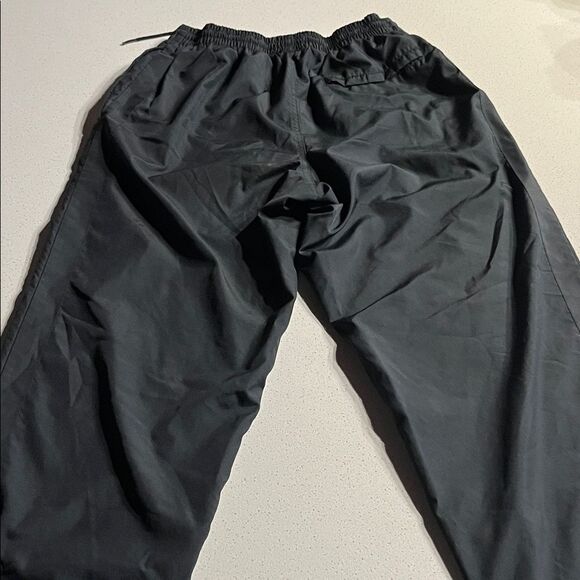 Nike Black Open Zip Ankle Nylon Jogger Size Small - Picture 4 of 10